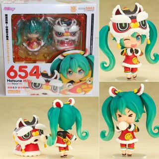 グッドスマイルカンパニー(GOOD SMILE COMPANY)のGOODSMILE ONLINE SHOP限定 ねんどろいど 654 初音ミク 獅子舞Ver. キャラクター・ボーカル・シリーズ01 初音ミク 完成品 フィギュア グッドスマイルカンパニー(アニメ/ゲーム)