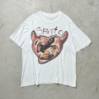 90年代 Litfiba Spirito リトフィーバ バンドTシャツ バンT ツアー メンズXL相当(Tシャツ/カットソー(半袖/袖なし))