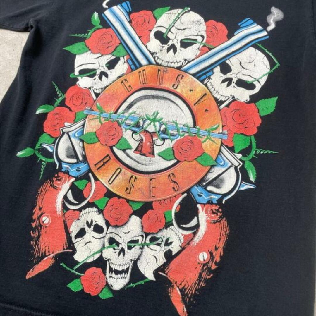 00年代 GUNS N' ROSES ガンズアンドローゼス バンドTシャツ バンT メンズS-M相当 メンズのトップス(Tシャツ/カットソー(半袖/袖なし))の商品写真