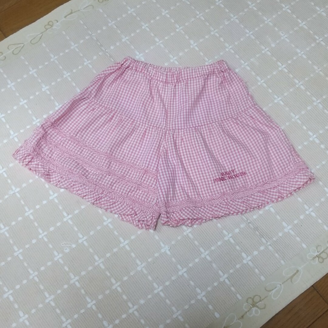 PINK HOUSE(ピンクハウス)のBABY PINK HOUSE  キュロットパンツ キッズ/ベビー/マタニティのキッズ服女の子用(90cm~)(パンツ/スパッツ)の商品写真