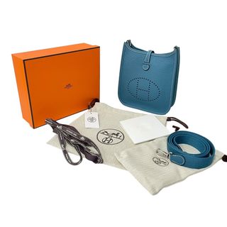 エルメス(Hermes)の新品未使用 HERMES エルメス エブリンTPM ショルダーバック 2024年 W刻印 ニューブルージーン 63818 中古(ショルダーバッグ)