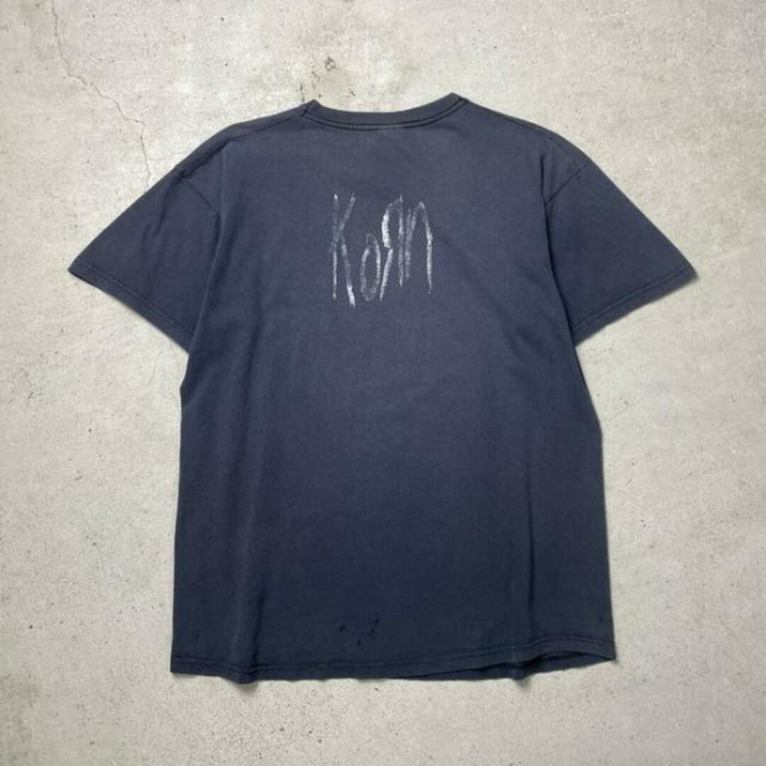 00年代 KORN COMING UNDONE コーン バンドTシャツ バンT メンズM メンズのトップス(Tシャツ/カットソー(半袖/袖なし))の商品写真