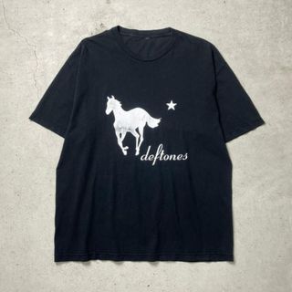 MUSINK DEFTONES デフトーンズ フェスティバル フェスTシャツ バンドTシャツ メンズXL相当(Tシャツ/カットソー(半袖/袖なし))