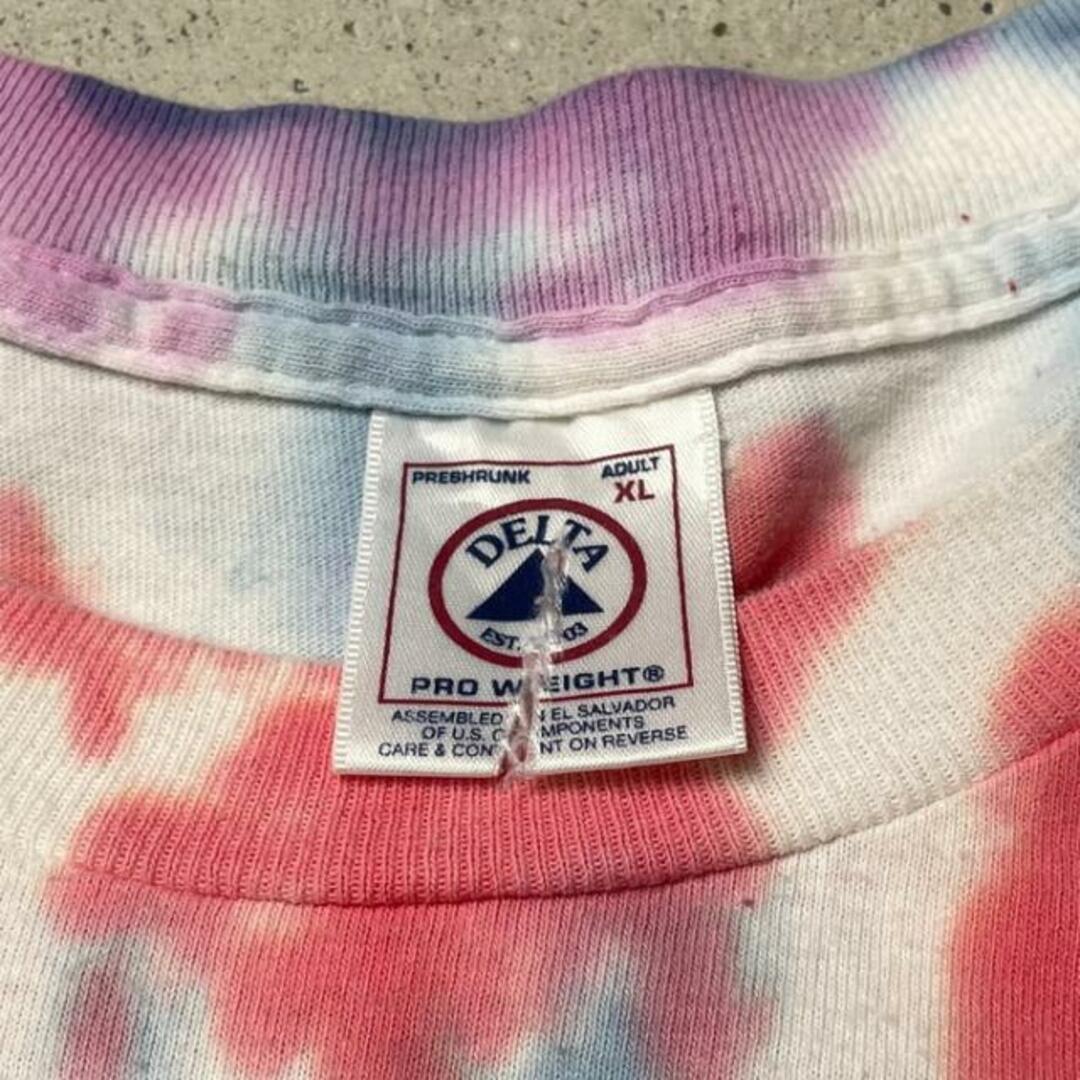 00年代 KID ROCK バンドTシャツ バンT タイダイ染め メンズXL メンズのトップス(Tシャツ/カットソー(半袖/袖なし))の商品写真