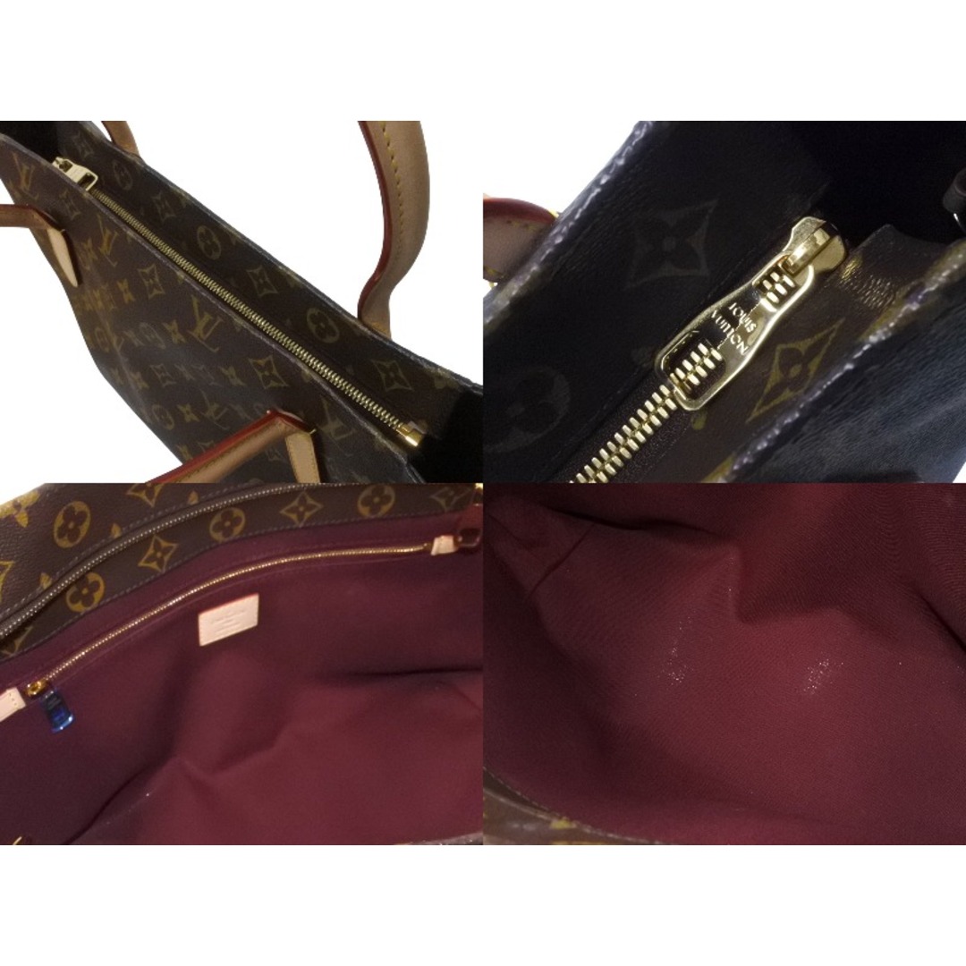 LOUIS VUITTON(ルイヴィトン)の極美品 LOUIS VUITTON ルイ ヴィトン モノグラム ラスパイユPM トートバッグ M40608 キャンバス ブラウン ベージュ 中古 63729 レディースのバッグ(トートバッグ)の商品写真