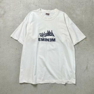 00年代 EMINEM THE COLLECTION エミネム Tシャツ ロゴ刺繍 メンズXL(Tシャツ/カットソー(半袖/袖なし))