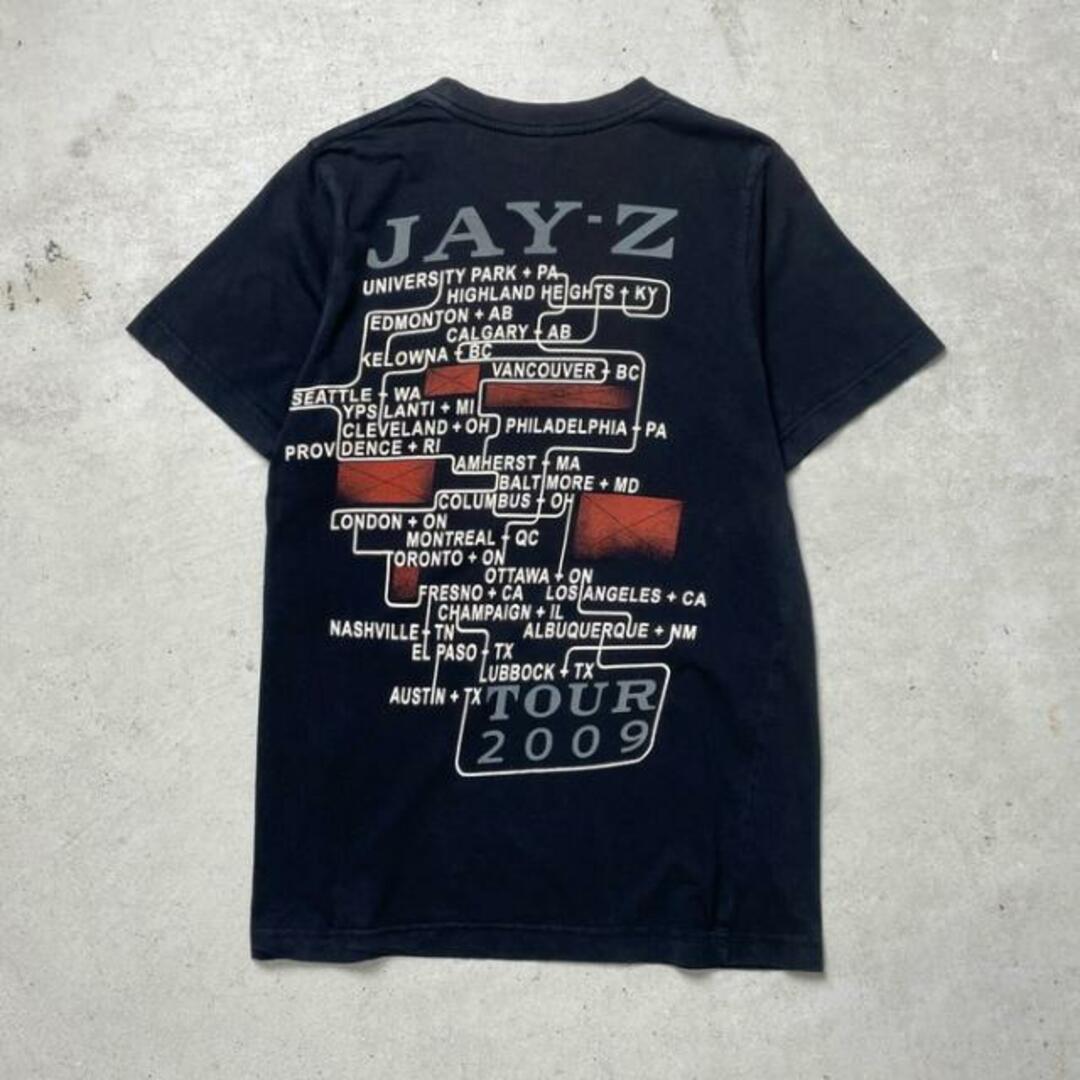 00年代 JAY-Z TOUR2009 ツアーTシャツ ラップ HIPHOP メンズS メンズのトップス(Tシャツ/カットソー(半袖/袖なし))の商品写真