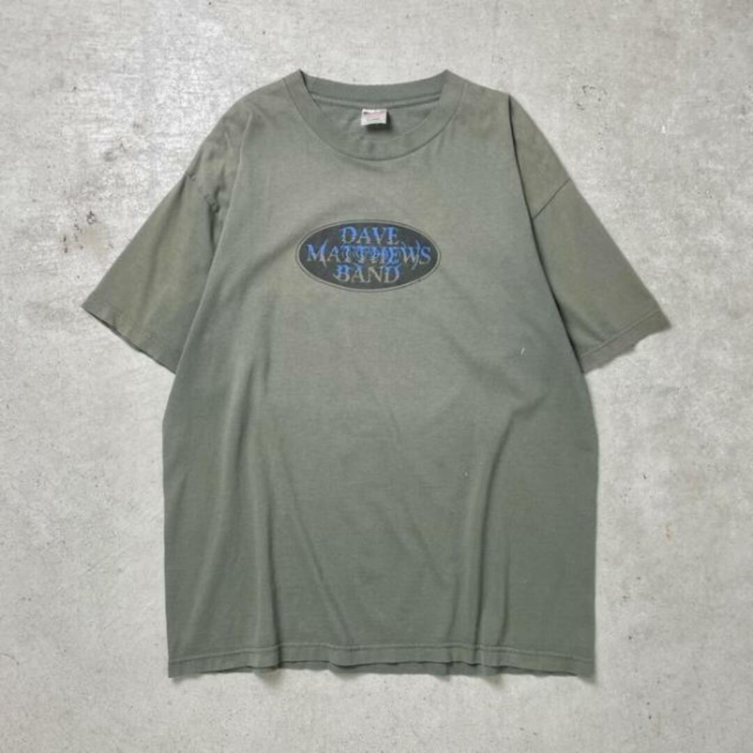 90年代 DAVE MATTHEWS BAND ロゴプリントTシャツ バンドTシャツ バンT メンズXL メンズのトップス(Tシャツ/カットソー(半袖/袖なし))の商品写真