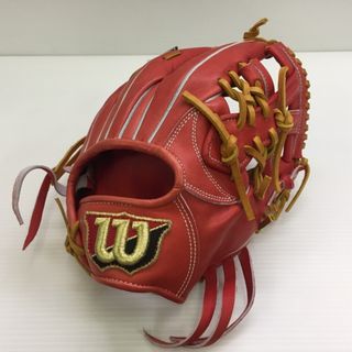 ウィルソン(wilson)のウィルソン Wilson ウィルソンスタッフ 硬式 内野手用グローブ WTAHWP47T 色落ち・グリス浮あり 1214(グローブ)