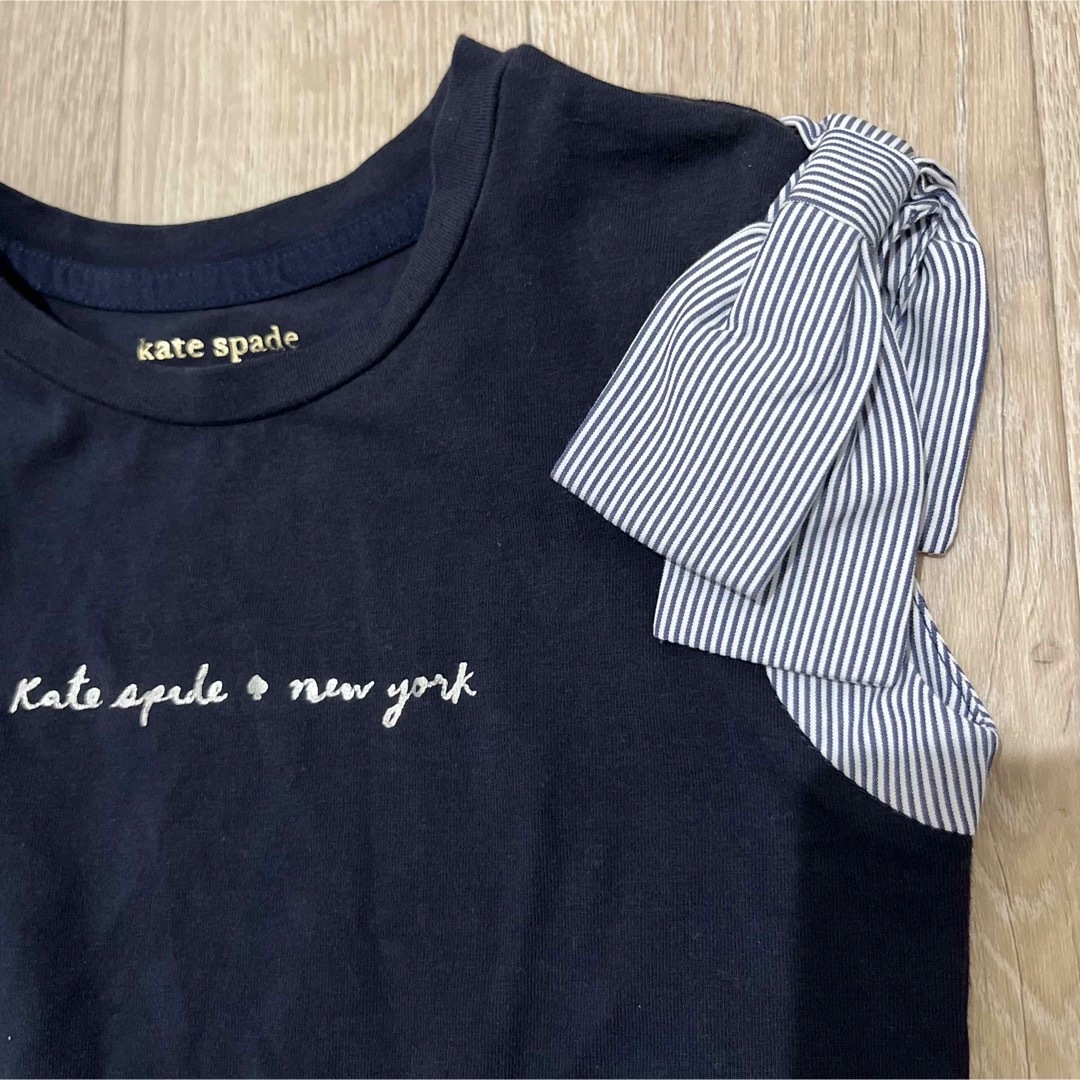 kate spade new york(ケイトスペードニューヨーク)の新品 kate spade ノースリーブ トップス　100 キッズ/ベビー/マタニティのキッズ服女の子用(90cm~)(Tシャツ/カットソー)の商品写真