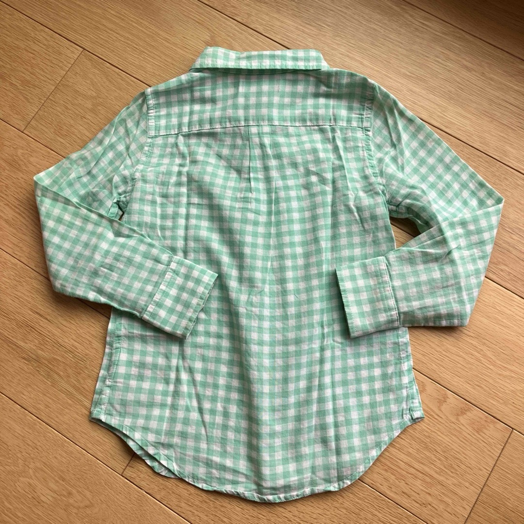 Ralph Lauren(ラルフローレン)のラルフローレン　チェックシャツ　110 キッズ/ベビー/マタニティのキッズ服女の子用(90cm~)(ブラウス)の商品写真