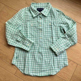 ラルフローレン(Ralph Lauren)のラルフローレン　チェックシャツ　110(ブラウス)