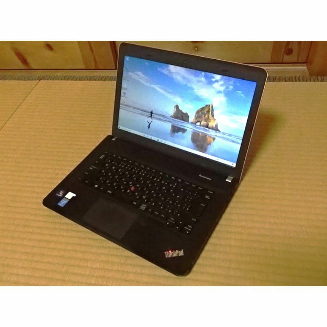 Lenovo(レノボ)のThinkpadE440 Corei5 16G 240GB SSD Office スマホ/家電/カメラのPC/タブレット(ノートPC)の商品写真