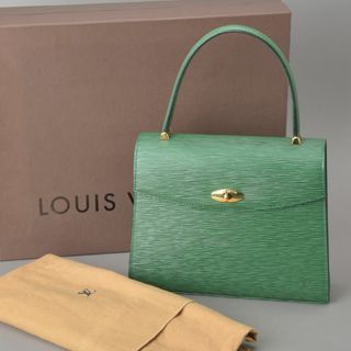 ルイヴィトン(LOUIS VUITTON)の未使用◇ルイヴィトン マルゼルブ ハンドバッグ エピ レザー ボルネオグリーン(ハンドバッグ)