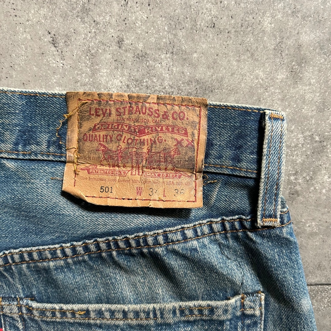 Levi's - 90s リーバイス501 BIG E USA製 34×36 赤耳 バレンシア Levi's - 90s リーバイス501 BIG E USA製 34×36 赤耳 バレンシア