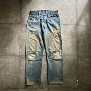 リーバイス(Levi's)の90s リーバイス501 BIG E USA製 34×36 赤耳 バレンシア工場(デニム/ジーンズ)