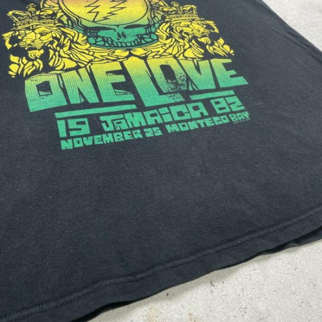 00年代 GRATEFUL DEAD ONE LOVE JAMAICA 1982 バンドTシャツ バンT メンズL メンズのトップス(Tシャツ/カットソー(半袖/袖なし))の商品写真