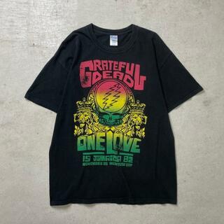 00年代 GRATEFUL DEAD ONE LOVE JAMAICA 1982 バンドTシャツ バンT メンズL(Tシャツ/カットソー(半袖/袖なし))