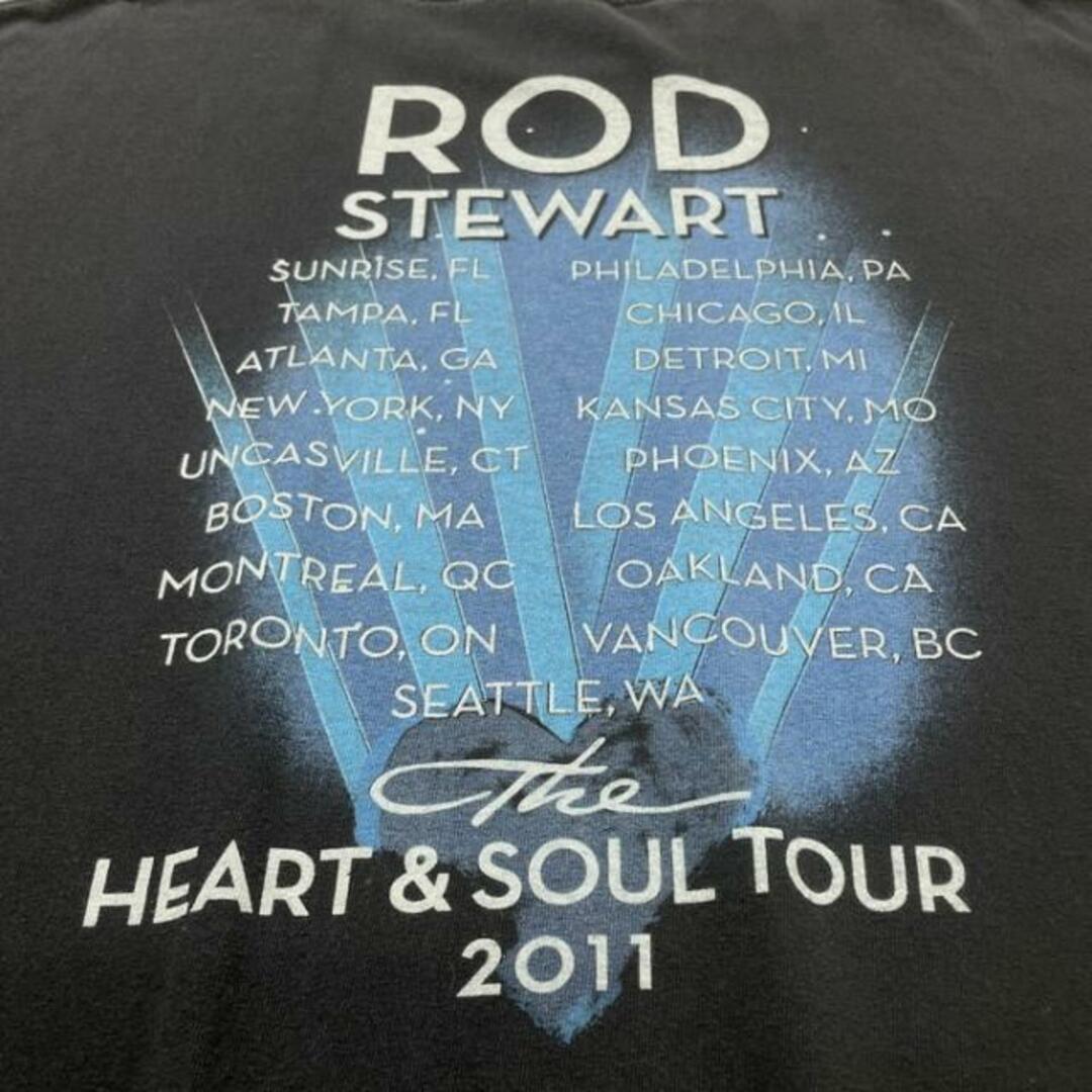 ROD STEWART ロッド・スチュワート HEART＆SOUL TOUR 2011 メンズ2XL メンズのトップス(Tシャツ/カットソー(半袖/袖なし))の商品写真