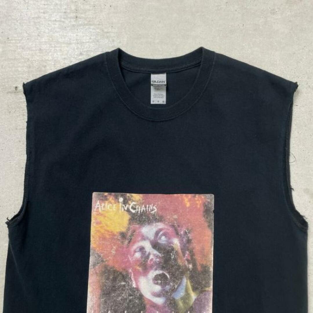 Alice in Chains アリス・イン・チェインズ フェイスリフト バンドTシャツ ノースリーブ メンズM メンズのトップス(Tシャツ/カットソー(半袖/袖なし))の商品写真
