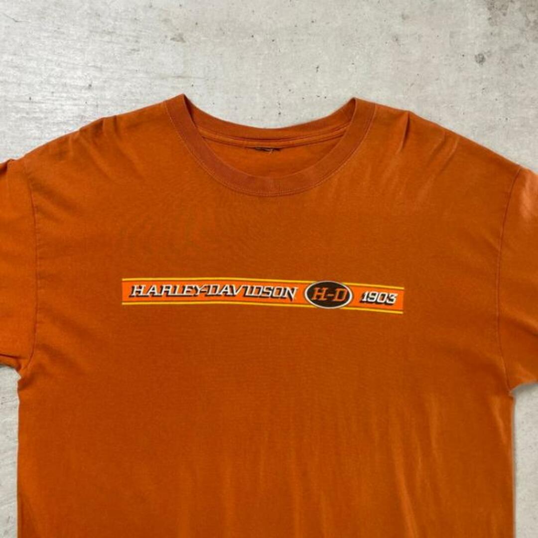 Harley-Davidson ハーレーダビッドソン ロゴプリント ロングTシャツ ロンT メンズXL相当 メンズのトップス(Tシャツ/カットソー(七分/長袖))の商品写真