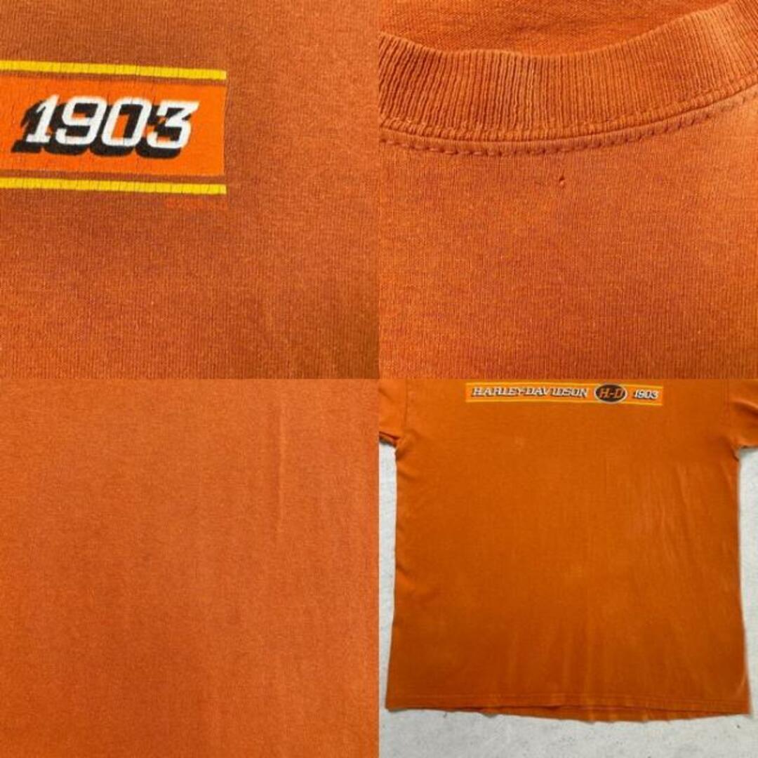 Harley-Davidson ハーレーダビッドソン ロゴプリント ロングTシャツ ロンT メンズXL相当 メンズのトップス(Tシャツ/カットソー(七分/長袖))の商品写真