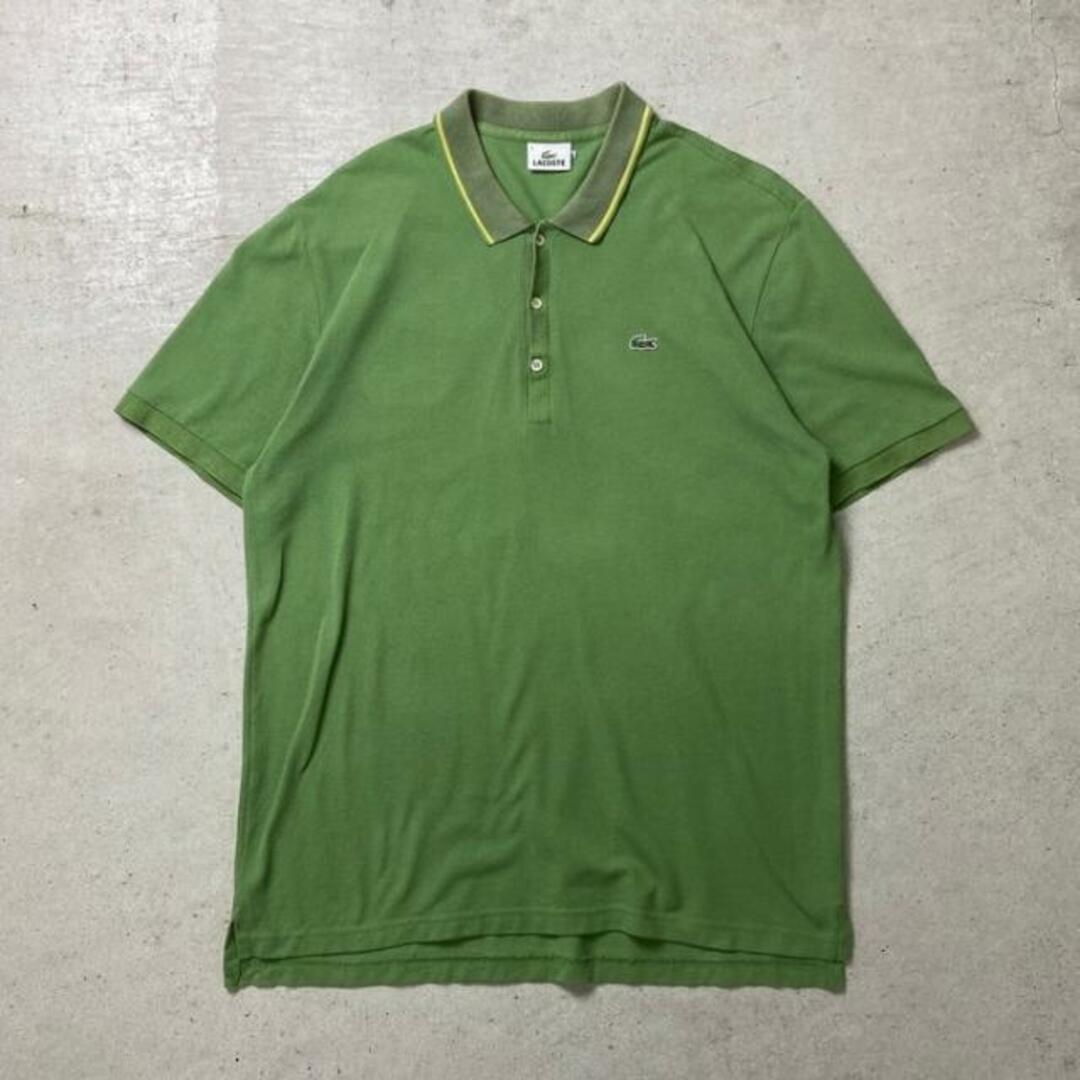 LACOSTE(ラコステ)のLACOSTE ラコステ フレンチラコステ 鹿の子 ポロシャツ メンズL相当 メンズのトップス(ポロシャツ)の商品写真