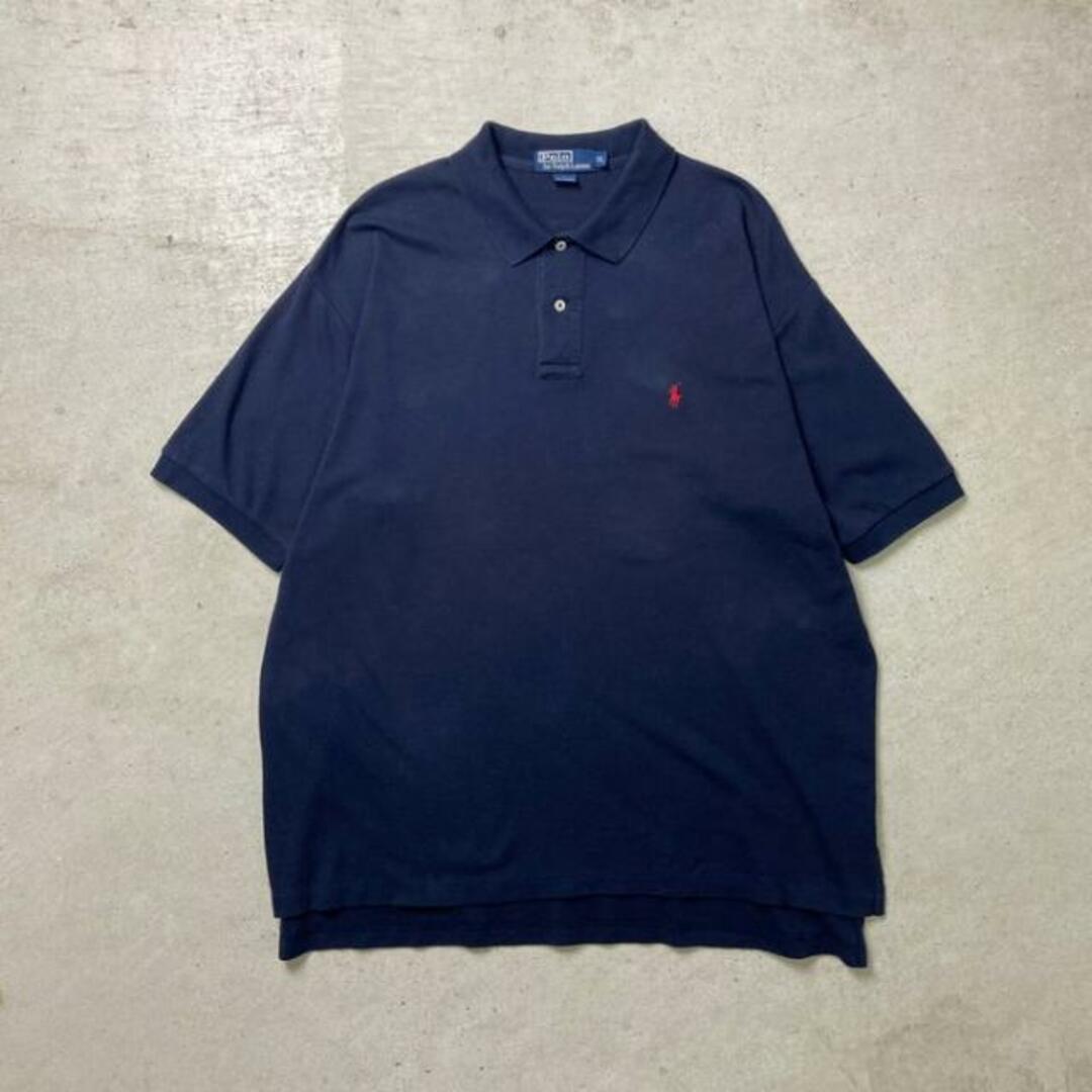 Ralph Lauren(ラルフローレン)の90年代 Polo by Ralph Lauren ポロバイラルフローレン 半袖 ポロシャツ メンズXL メンズのトップス(ポロシャツ)の商品写真