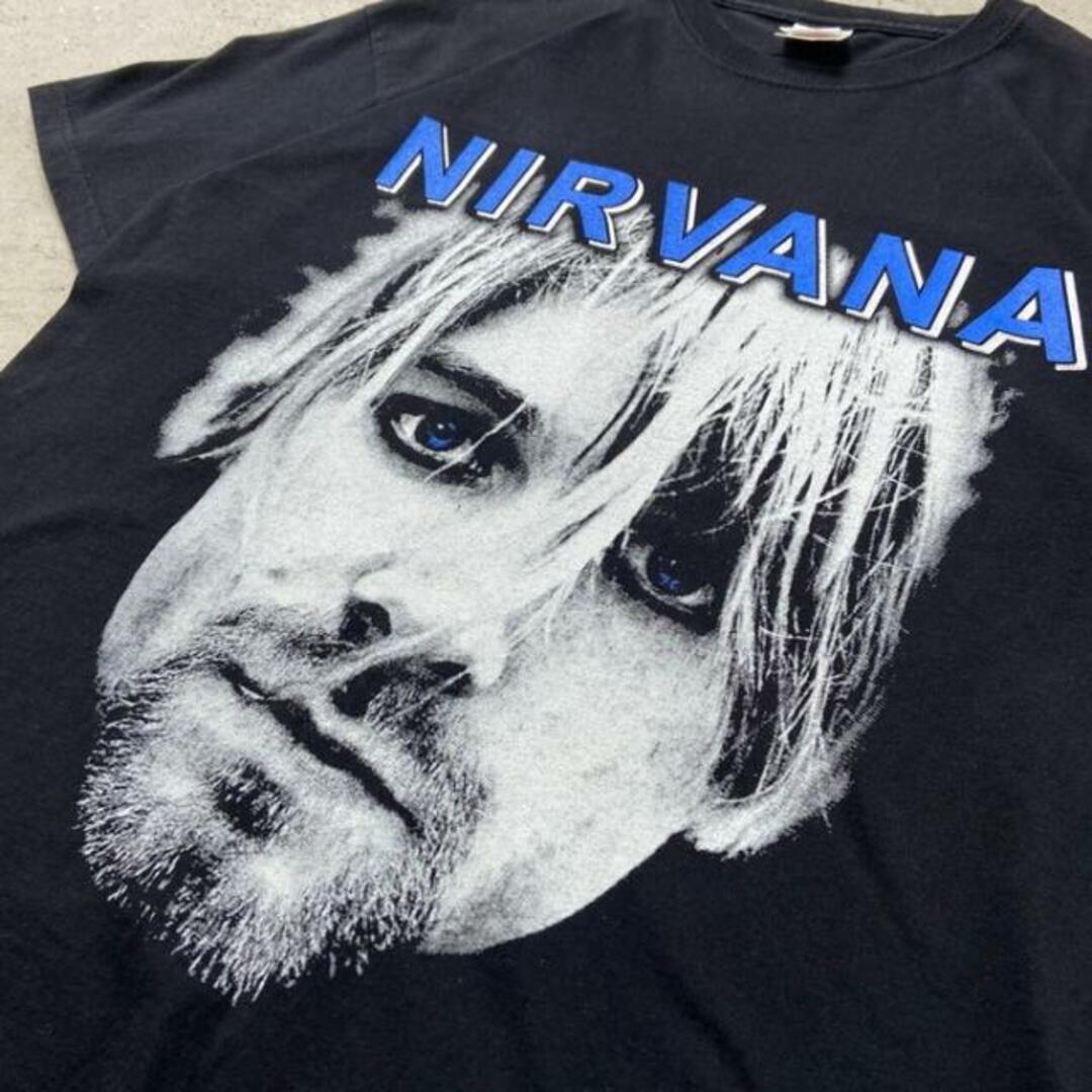 NIRVANA KURT D. COBAIN ニルヴァーナ カート・コバーン バンドTシャツ バンT アーティスト メンズM メンズのトップス(Tシャツ/カットソー(半袖/袖なし))の商品写真