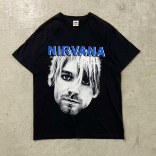 NIRVANA KURT D. COBAIN ニルヴァーナ カート・コバーン バンドTシャツ バンT アーティスト メンズM(Tシャツ/カットソー(半袖/袖なし))