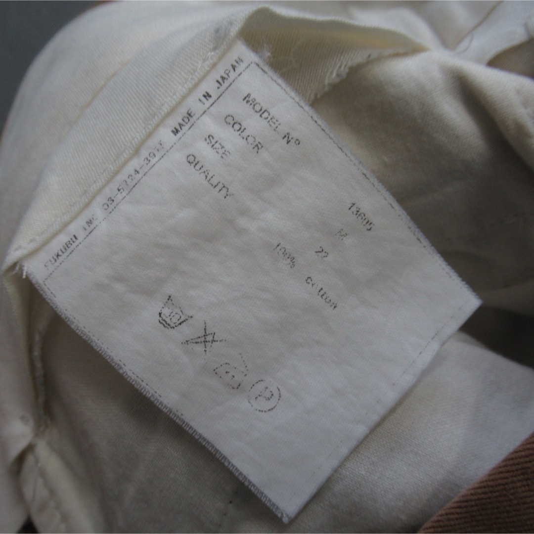YAECA(ヤエカ)のYAECA テーパード チノ パンツ カジュアル スラックス M ボトムス メンズのパンツ(チノパン)の商品写真