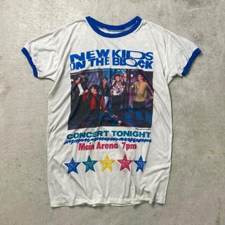 90年代 NEW KIDS ON THE BLOCK リンガーT バンT バンドTシャツ メンズ2XL相当(Tシャツ/カットソー(半袖/袖なし))