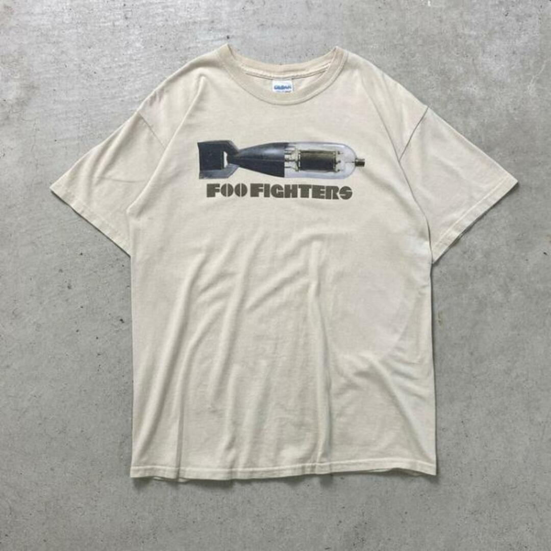 00年代 FOO FIGHTERS フーファイターズ バンドTシャツ バンT メンズM メンズのトップス(Tシャツ/カットソー(半袖/袖なし))の商品写真