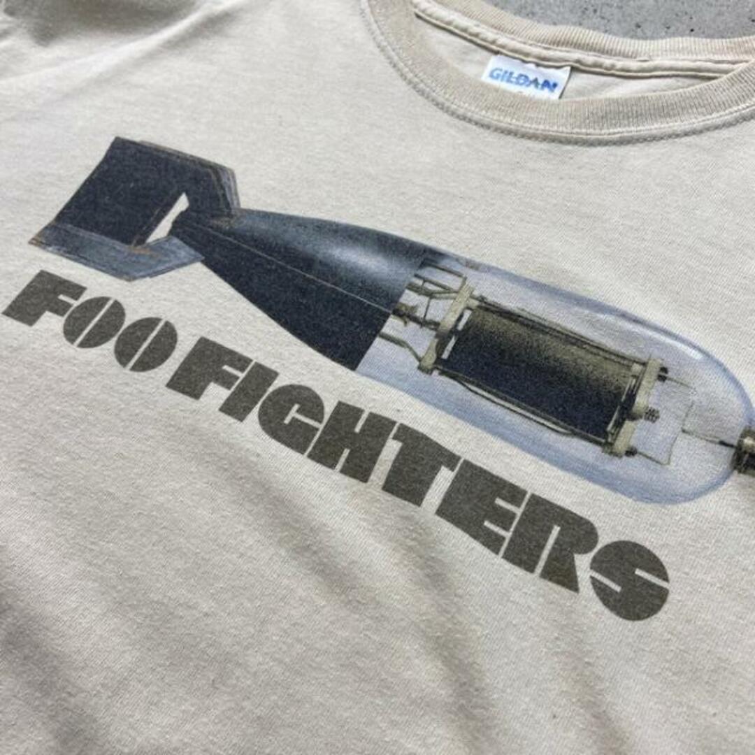 00年代 FOO FIGHTERS フーファイターズ バンドTシャツ バンT メンズM メンズのトップス(Tシャツ/カットソー(半袖/袖なし))の商品写真