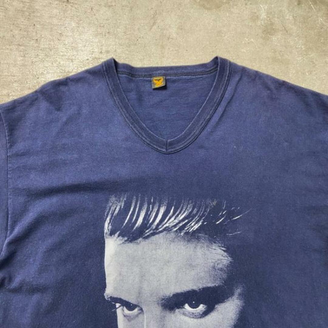 90年代 ELVIS PRESLEY エルヴィス・プレスリー アーティストTシャツ Tワンピ ビッグサイズ Vネック メンズ レディース レディースのトップス(Tシャツ(半袖/袖なし))の商品写真