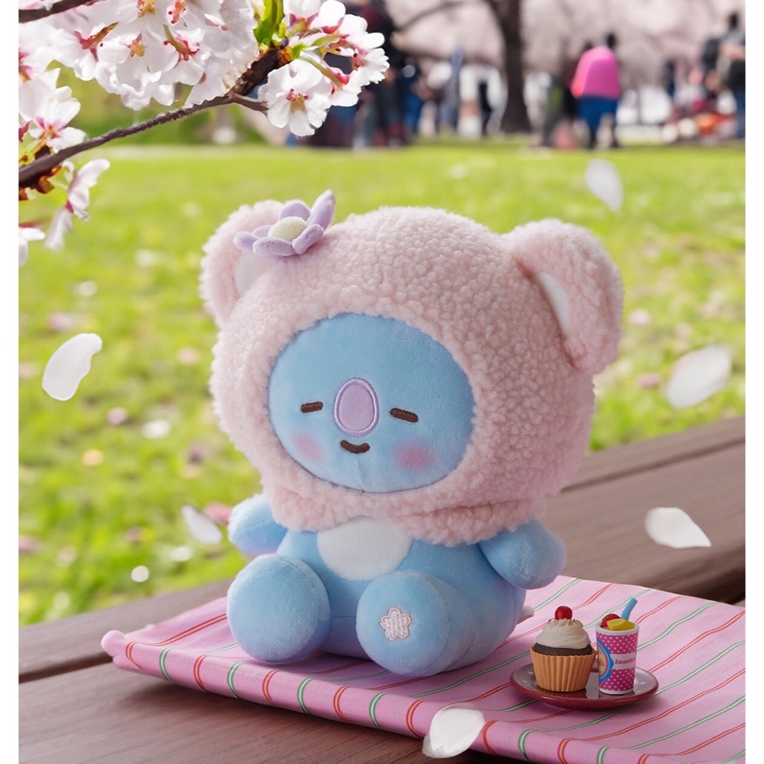 BT21(ビーティーイシビル)のBT21 SPRING DAYS EDITION ぬいぐるみ KOYA 桜 エンタメ/ホビーのおもちゃ/ぬいぐるみ(ぬいぐるみ)の商品写真