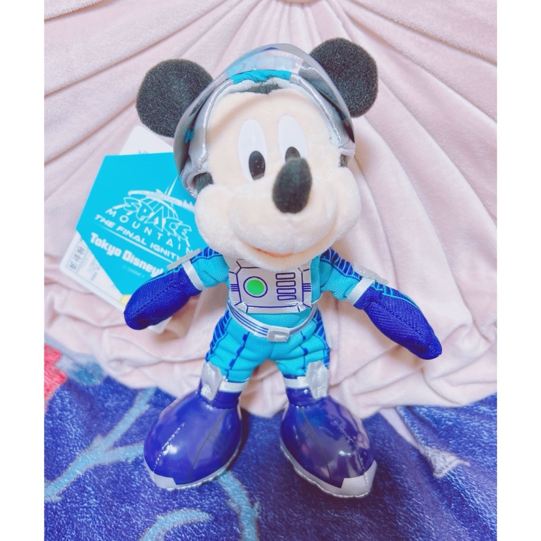 Disney(ディズニー)のお顔厳選 スペースマウンテン ミッキー ぬいぐるみバッジ ディズニー エンタメ/ホビーのおもちゃ/ぬいぐるみ(キャラクターグッズ)の商品写真