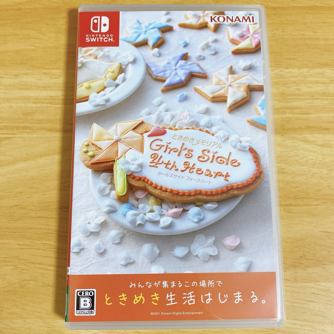 Nintendo Switch(ニンテンドースイッチ)のときめきメモリアル Girl's Side 4th Heart（ガールズサイド  エンタメ/ホビーのゲームソフト/ゲーム機本体(家庭用ゲームソフト)の商品写真