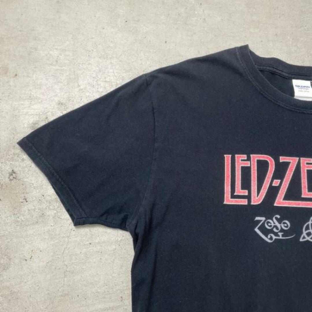 00年代 LED ZEPPELIN レッド・ツェッペリン バンドTシャツ バンT メンズXL メンズのトップス(Tシャツ/カットソー(半袖/袖なし))の商品写真