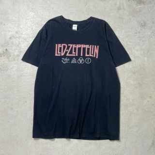 00年代 LED ZEPPELIN レッド・ツェッペリン バンドTシャツ バンT メンズXL(Tシャツ/カットソー(半袖/袖なし))