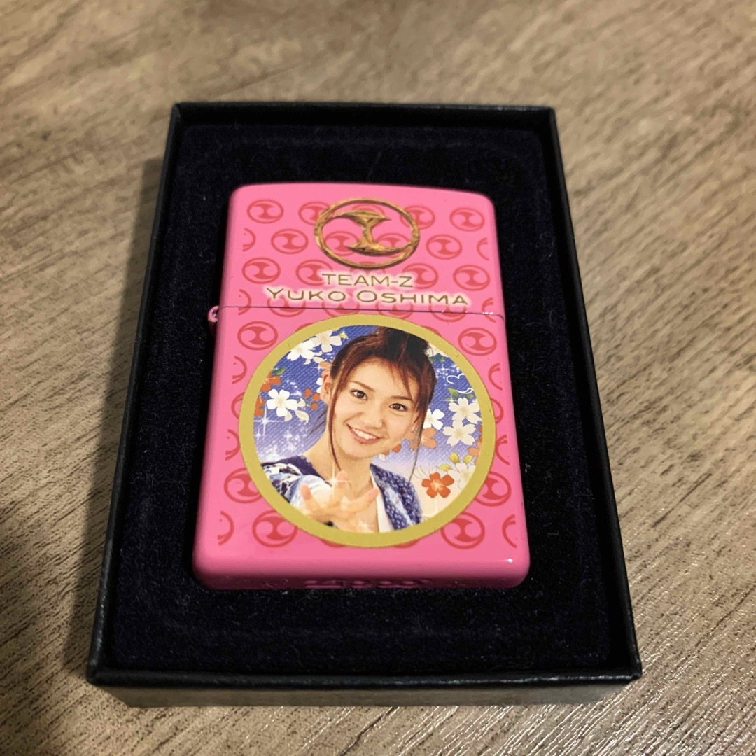 ZIPPO(ジッポー)の【新品未使用】非売品　絶版　チームZ  ZIPPO  大島優子　1個　AKB48 メンズのファッション小物(タバコグッズ)の商品写真