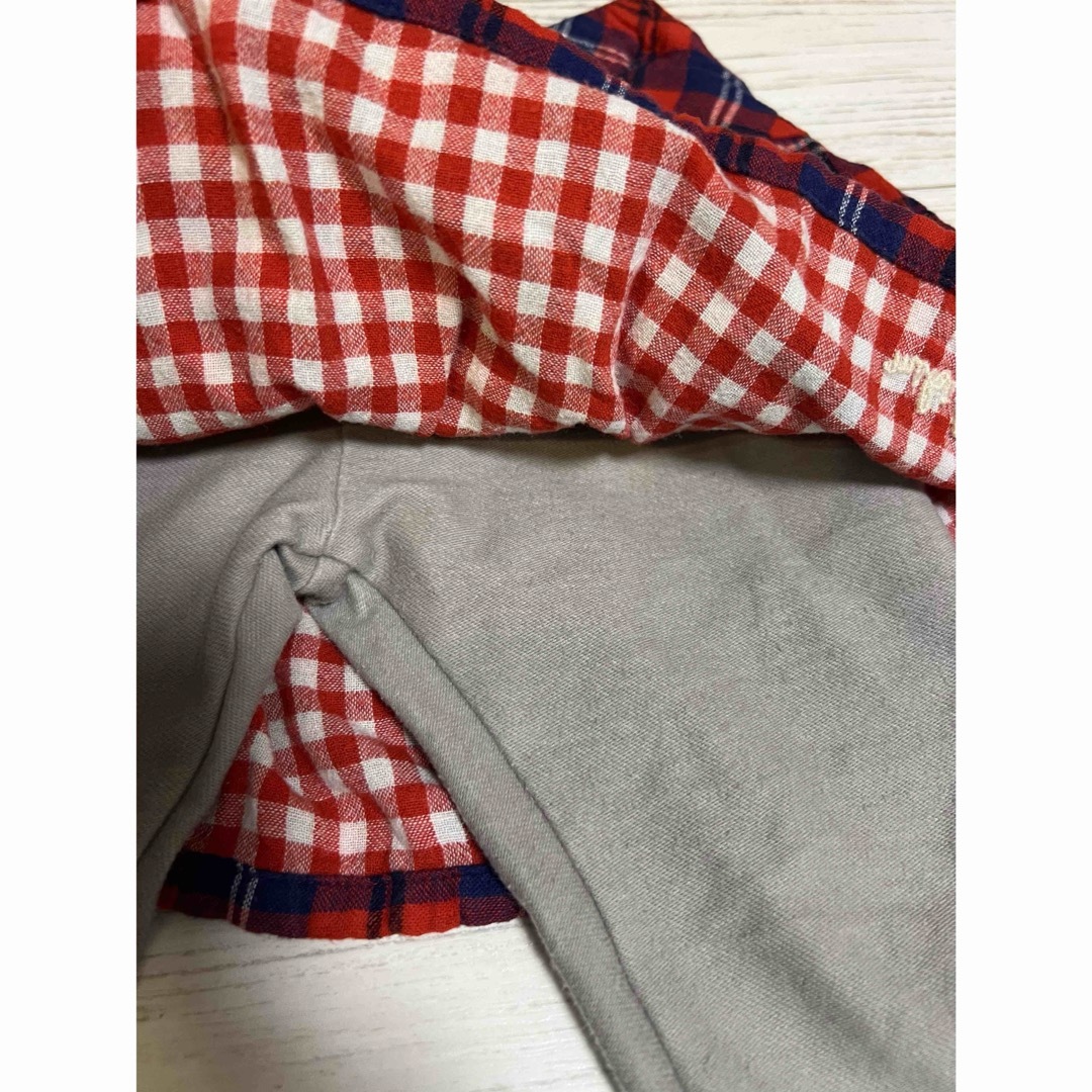 mikihouse(ミキハウス)のミキハウス　スカートパンツ　赤系　110 キッズ/ベビー/マタニティのキッズ服女の子用(90cm~)(スカート)の商品写真