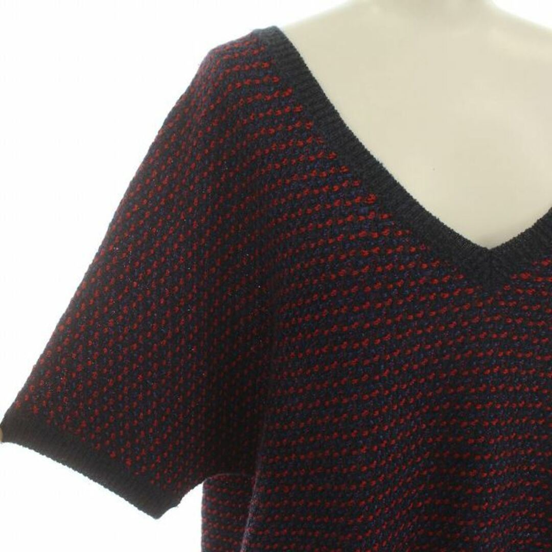 FRED PERRY(フレッドペリー)のフレッドペリー V NECK TEXTURED SWEATER ニット 10 レディースのトップス(ニット/セーター)の商品写真