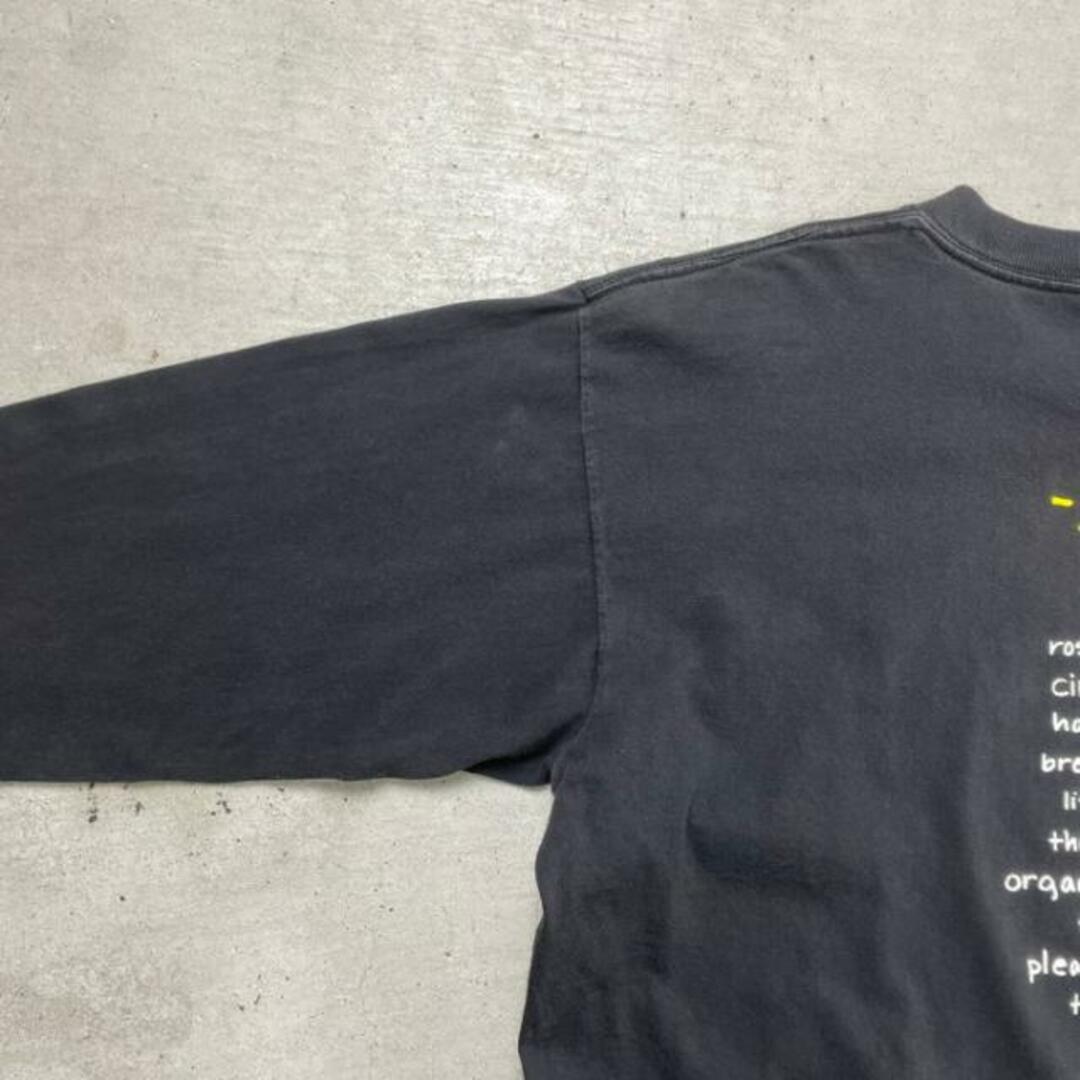 90年代 USA製 HOLLYWOOD RECORDS ロングTシャツ ロンT レコード会社 メンズXL メンズのトップス(Tシャツ/カットソー(七分/長袖))の商品写真
