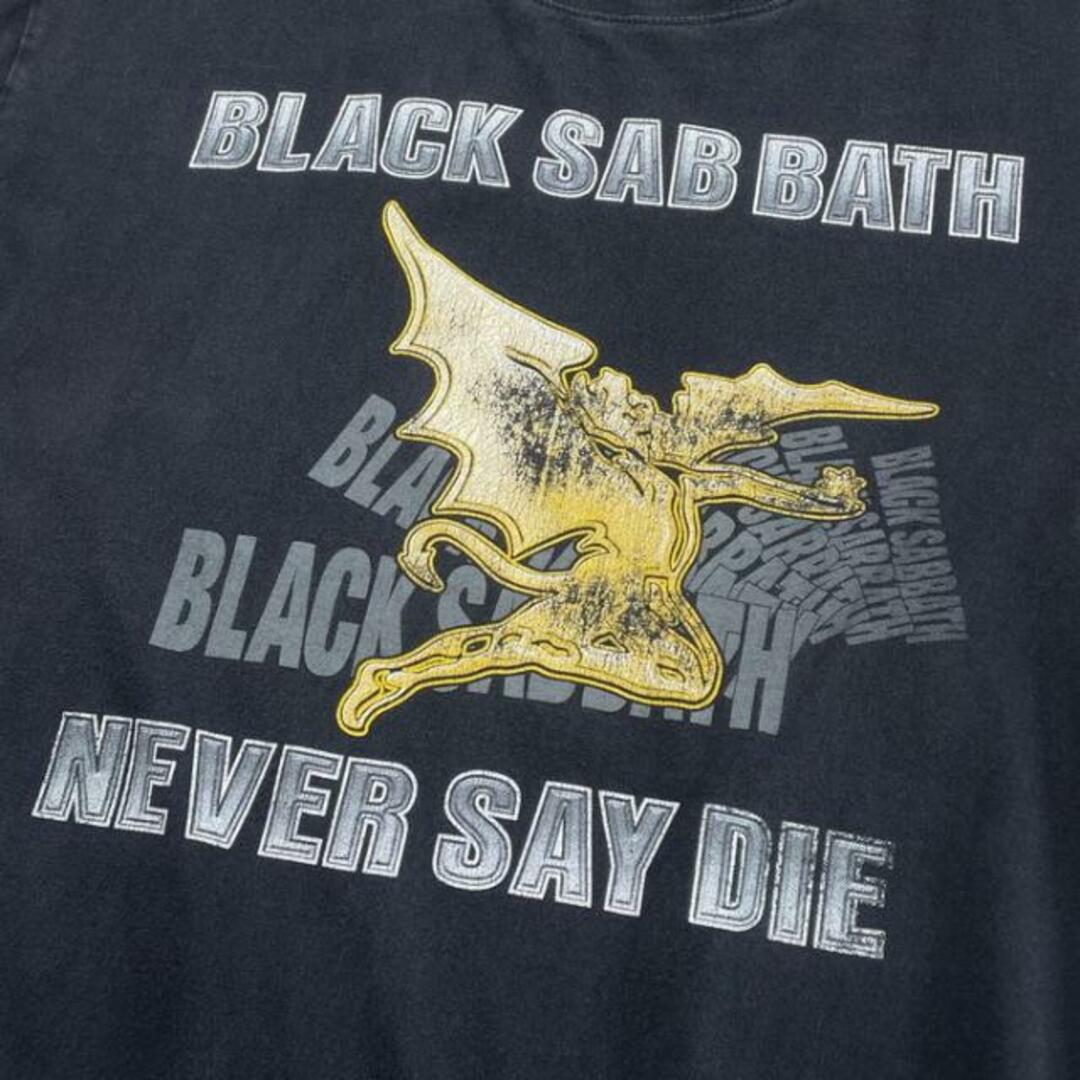 BLACK SABBATH ブラック・サバス バンドTシャツ バンT NEVER SAY DIE メンズXL相当 メンズのトップス(Tシャツ/カットソー(半袖/袖なし))の商品写真