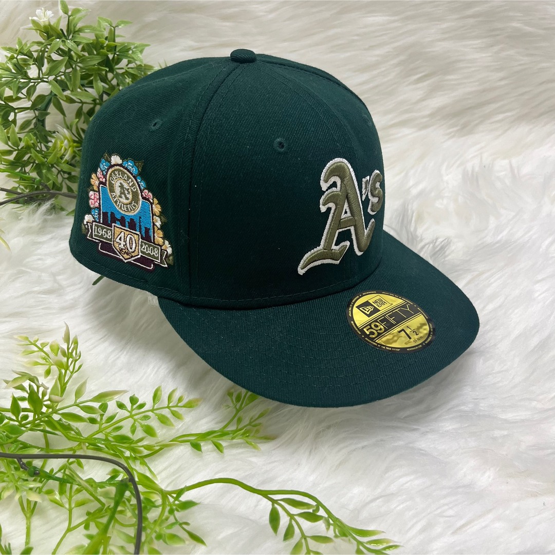 NEW ERA(ニューエラー)のNEW ERA ニューエラ オークランド・アスレチックス キャップ メンズの帽子(キャップ)の商品写真