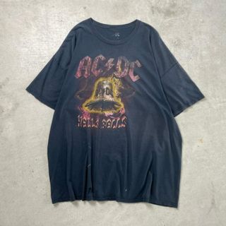 00年代 AC/DC エーシーディーシー バンドTシャツ バンT ビッグサイズ メンズ4XL相当(Tシャツ/カットソー(半袖/袖なし))