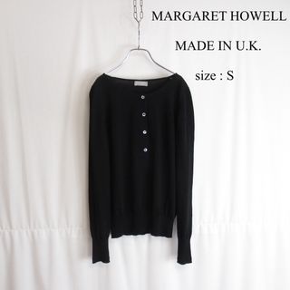 マーガレットハウエル(MARGARET HOWELL)のMARGARET HOWELL メリノ ウール プルオーバー セーター 英国製(ニット/セーター)