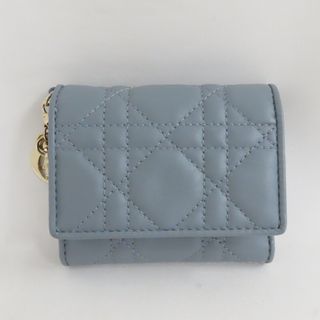 ディオール(Dior)のディオール 三つ折り財布 Lady Dior ロータスウォレット Ts780571 超美品(財布)