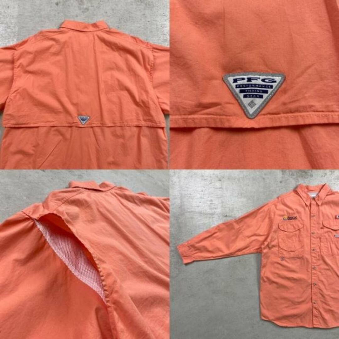 Columbia(コロンビア)のColumbia コロンビア PFG フィッシングシャツ 企業ロゴ刺繍 メンズL メンズのトップス(シャツ)の商品写真